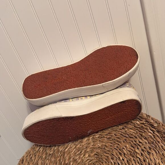 SUPERGA Low Top Platform Sneaker In Purple Rain - 40 - Picture 8 of 8